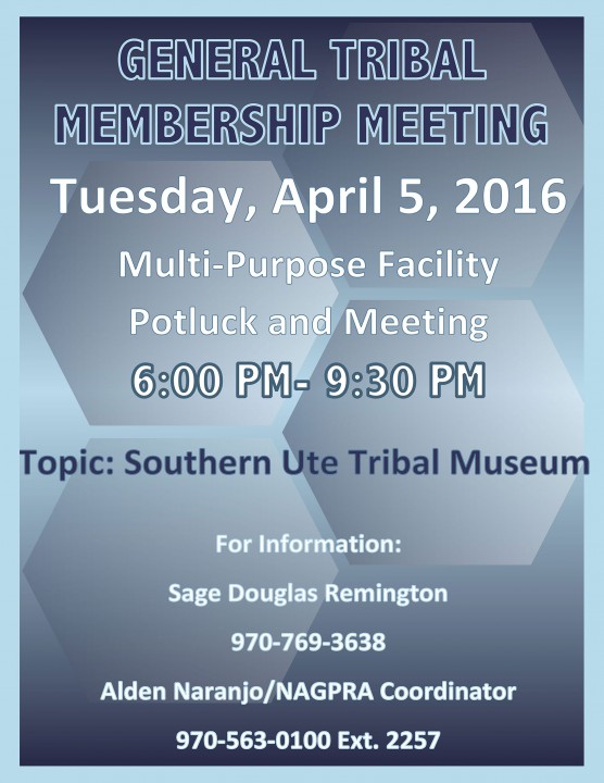 the-southern-ute-drum-general-tribal-membership-meeting