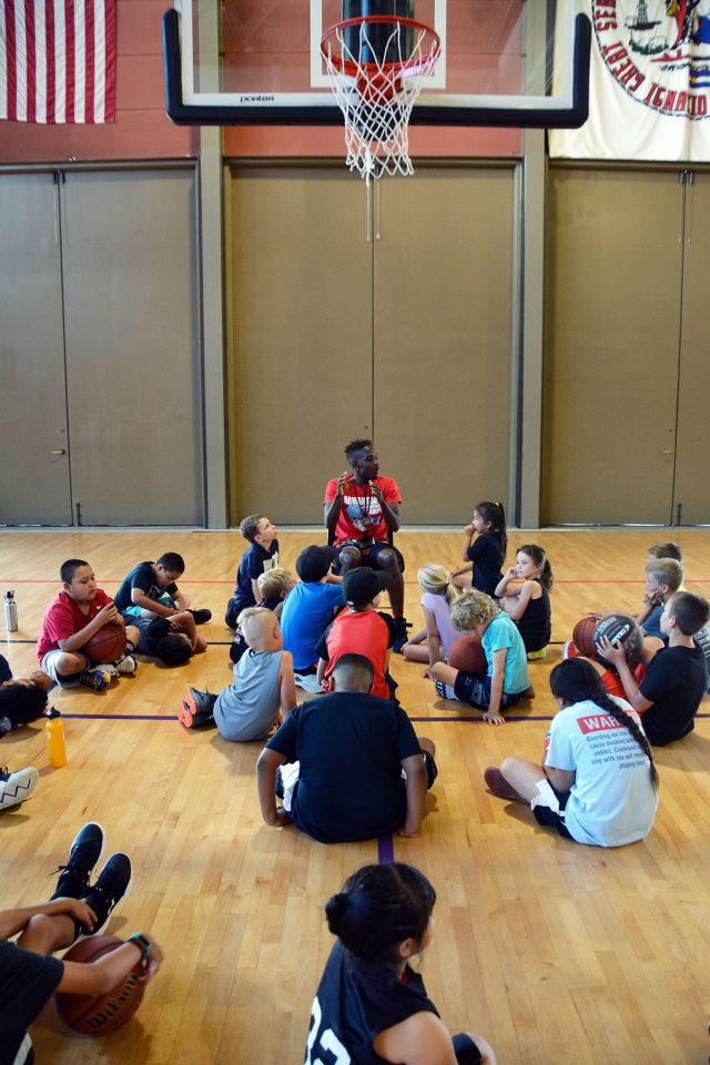 The Southern Ute Drum | Youth take ‘Advantage’ of basketball camp