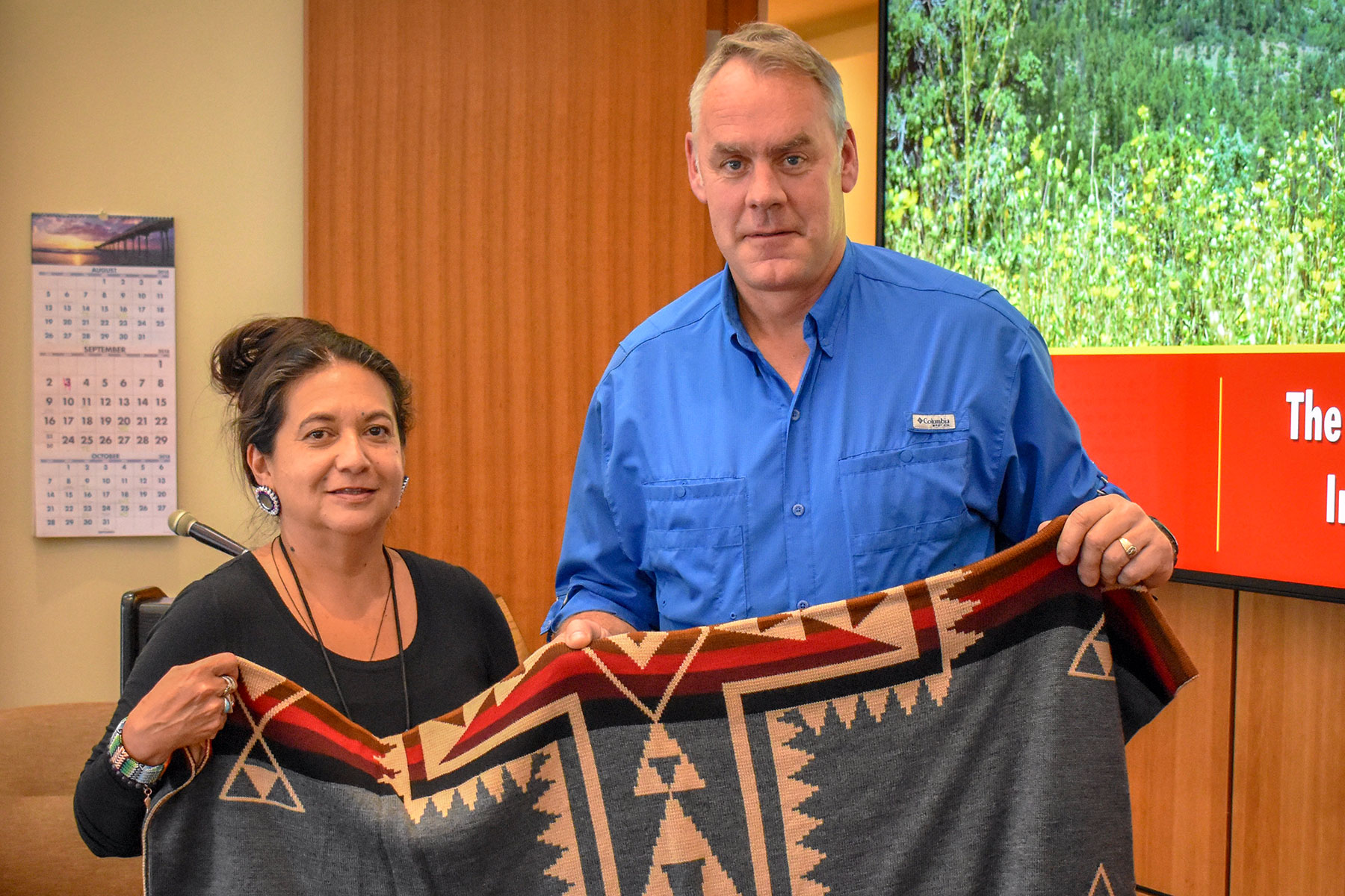 Secretary Of The Interior Zinke Accepts Tribe S Invitation The Southern Ute Drum