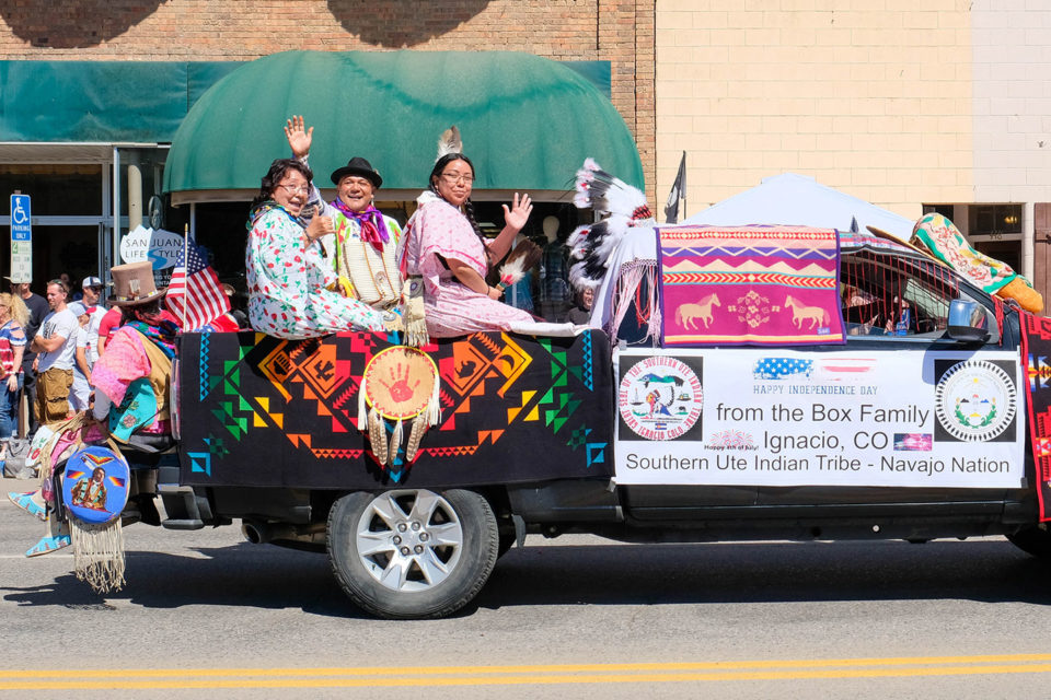 The Southern Ute Drum 4th of July in Pagosa Springs