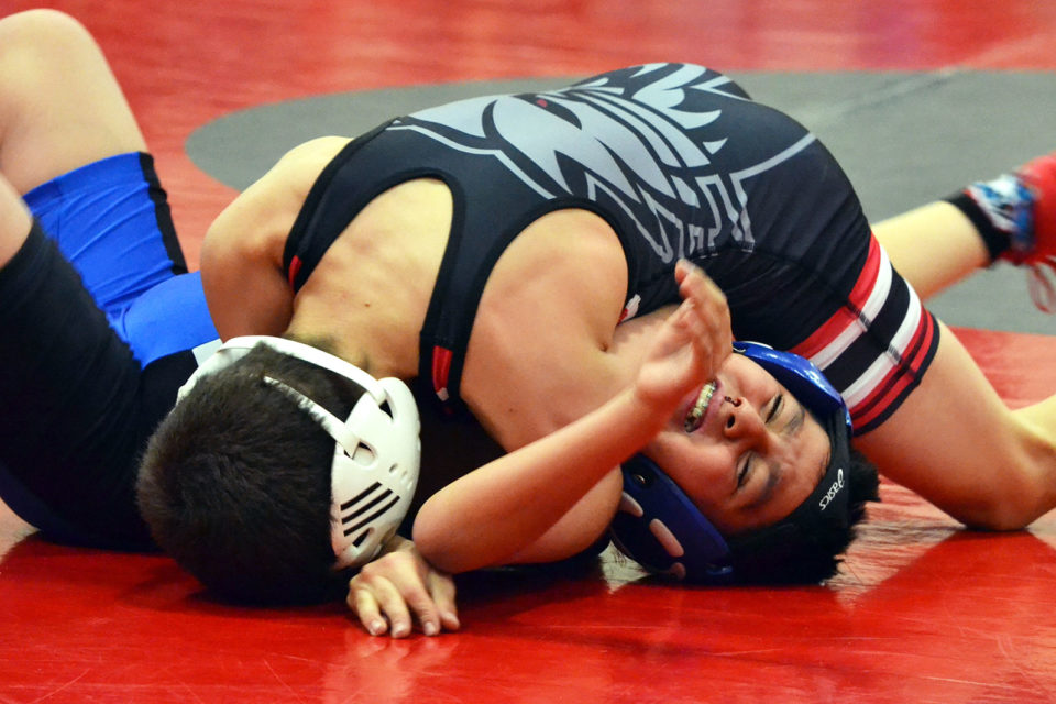 Wrestling pins the competition to the ground – The Talon