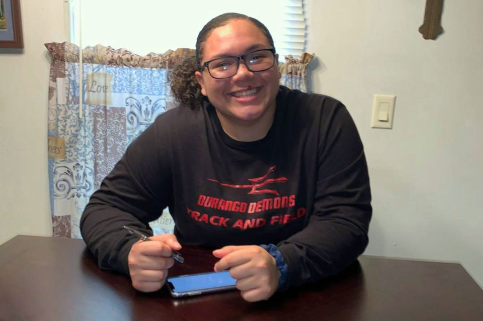 The Southern Ute Drum | Ex-IHS thrower White commits to Adams State