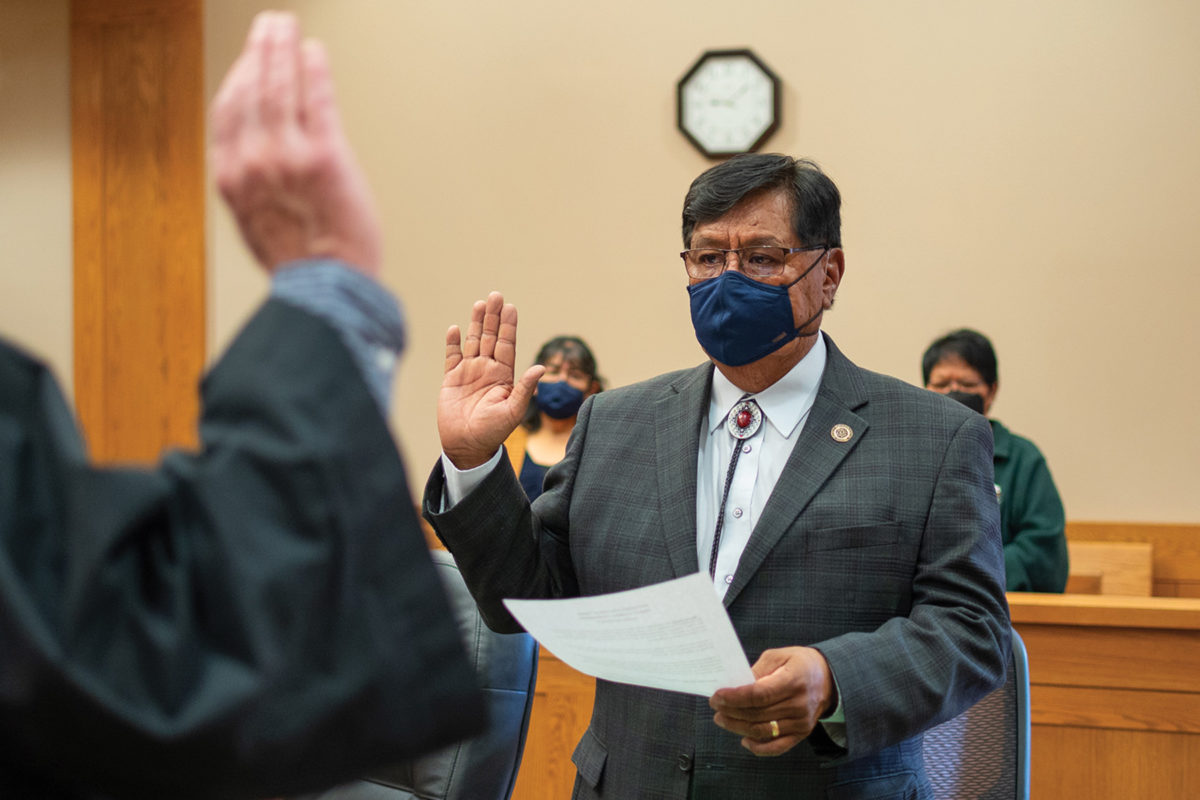 Frost sworn into gaming Commission The Southern Ute Drum