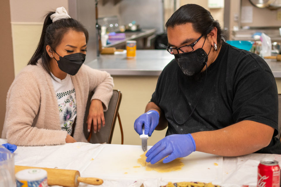 The Southern Ute Drum | Pie Making At MPF