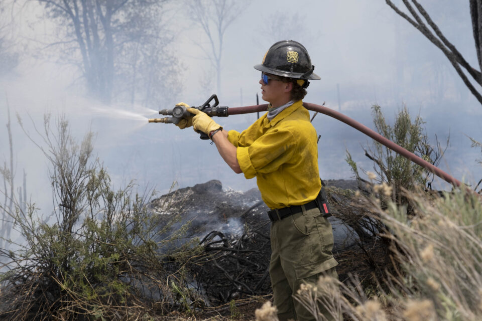 The Southern Ute Drum Ignacio’s Bear Dance Fire hits close to home