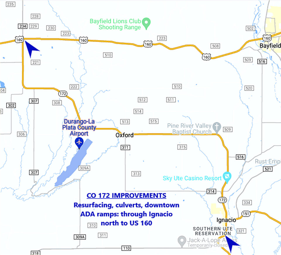 CDOT begins project to improve CO Hwy 172 – The Southern Ute Drum