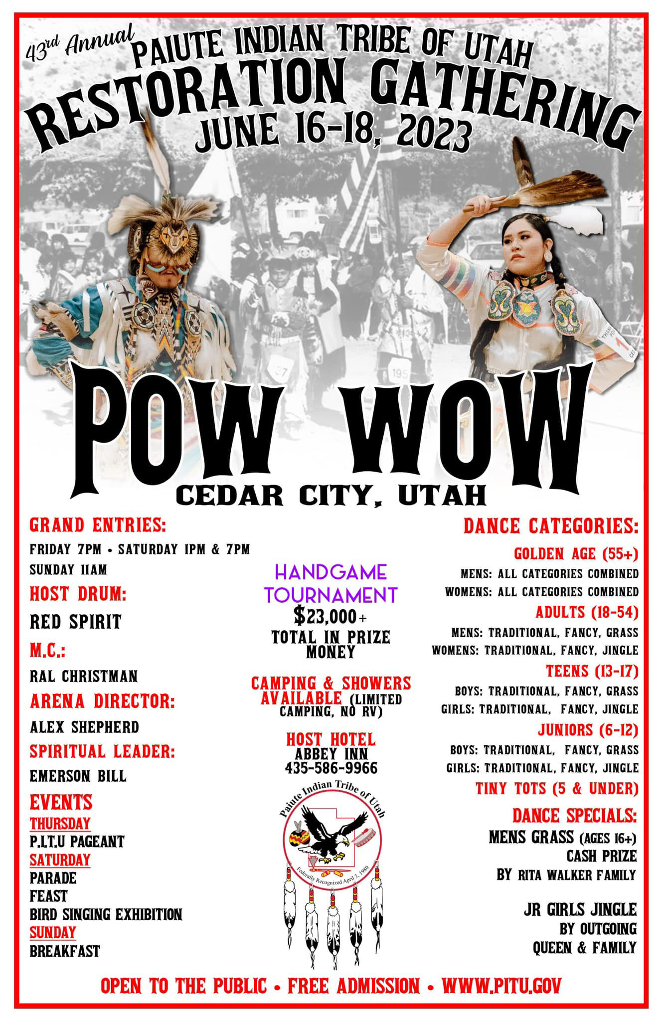 The Southern Ute Drum | Paiute Tribe Restoration Gathering Powwow