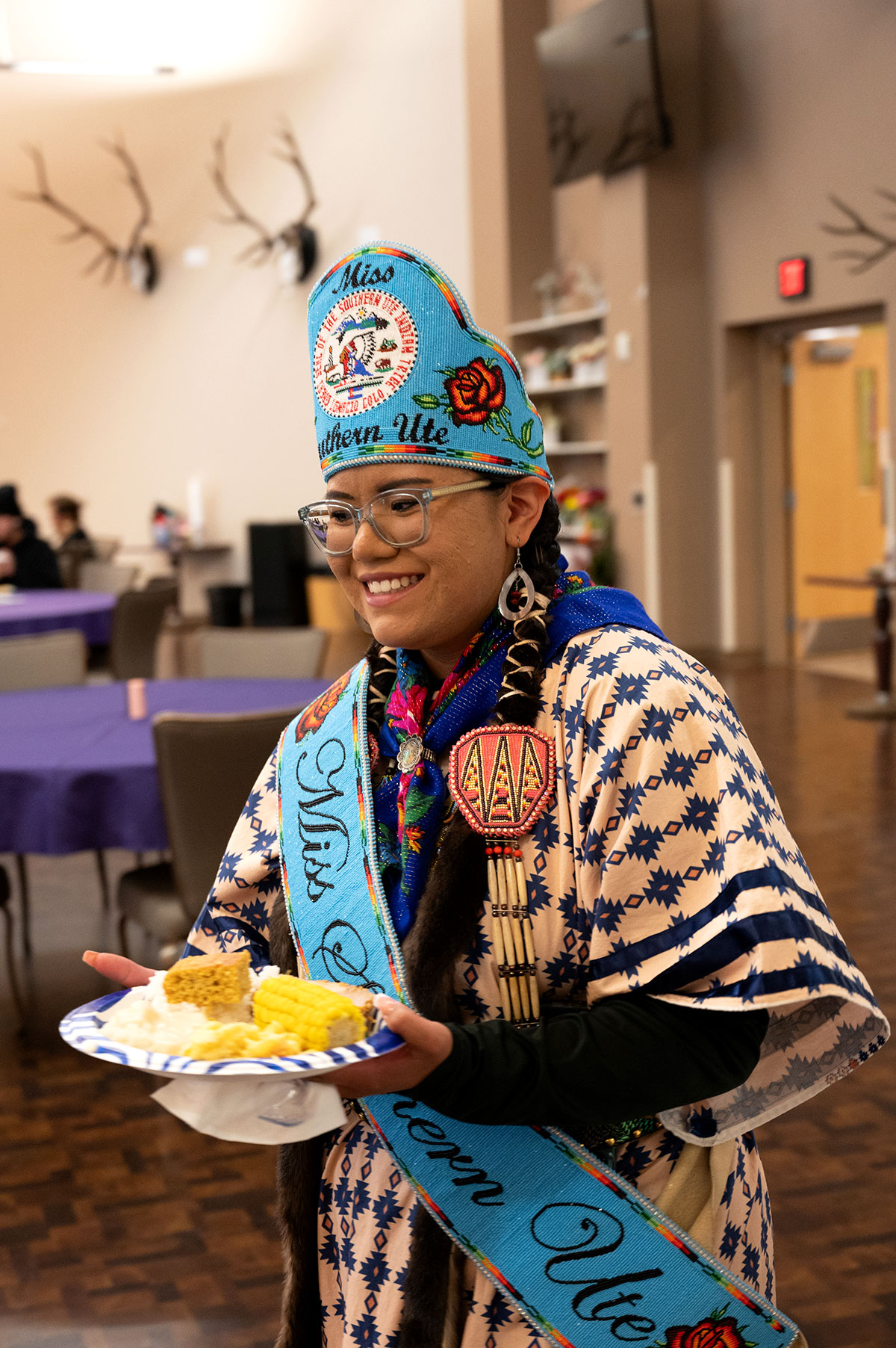 Utes Break Bread – The Southern Ute Drum