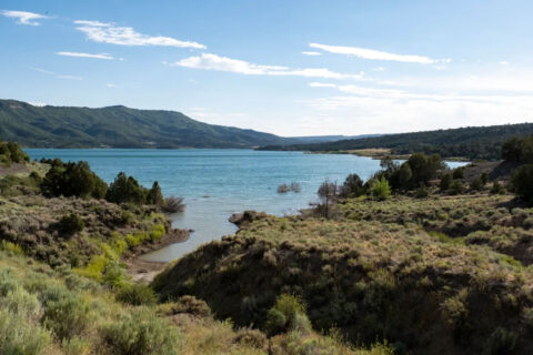 Photo caption: The Ute Mountain Ute and Southern Ute Indian tribes, which have reservation land in Colorado, have rights to water they currently can’t access in Lake Nighthorse Reservoir near Durango.